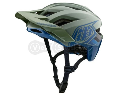 Вело шолом TLD Flowline SE Mips Helmet Badge [Olive/Indigo] M/L (57-59 см)
