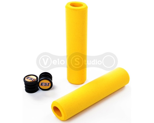 Грипсы ESI Chunky Yellow (желтые) 32 мм