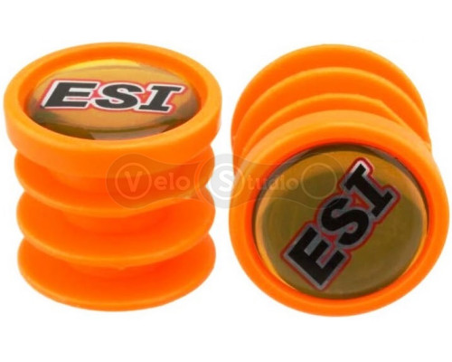 Заглушки руля ESI Bar Plug Orange, оранжевые