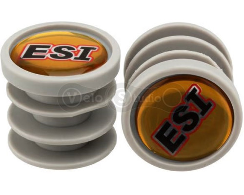 Заглушки керма ESI Bar Plug Grey, сірі