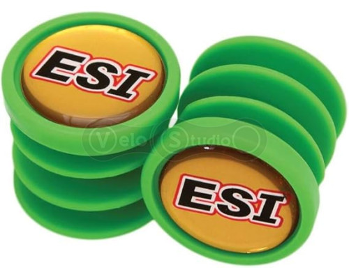 Заглушки керма ESI Bar Plug Green, зелені