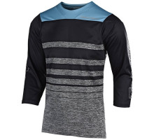 Вело джерсі TLD Ruckus 3/4 Jersey Streamline [Heather Gray Black] LG