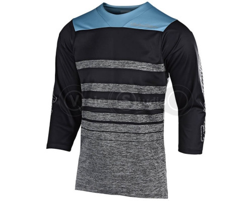 Вело джерси TLD Ruckus 3/4 Jersey Streamline [Heather Gray Black] LG