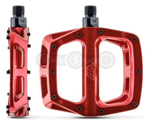 Педали DMR V8 V2 ED Red (красный металлик)