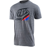 Футболка TLD Precision 2.0 Checkers Tee [Vintage Gray Snow] SM