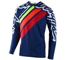 Детская джерси TLD Youth Sprint Jersey Seca 2.0 [Navy Red] YXS