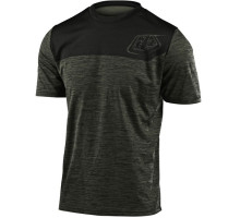 Вело джерсі TLD Flowline SS Jersey [Shield Heather Green Black] SM