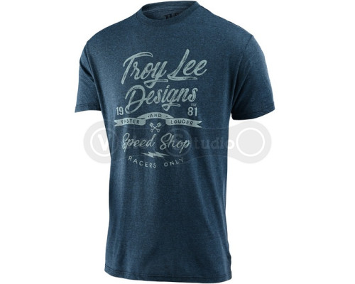 Футболка TLD Widow Maker SS Tee [Indigo Black Heather] SM