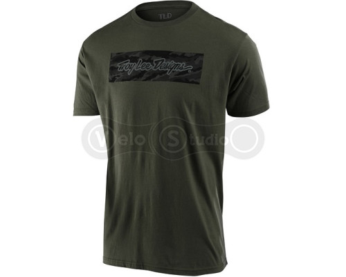 Футболка TLD Signature Block Camo Tee [Surplus Green] SM