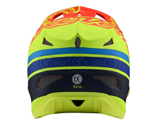 Вело шолом TLD Fiberlite D3 [Silhoette Orange/Yellow] L (58-59 см)