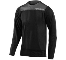 Вело джерсі TLD Skyline LS Jersey London [Gray Heather Black Black] XL