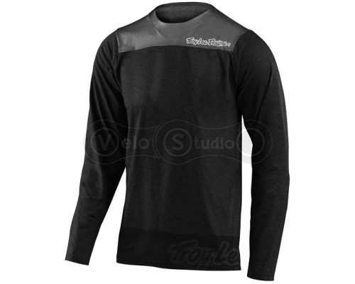 Вело джерсі TLD Skyline LS Jersey London [Gray Heather Black Black] XL