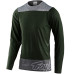 Вело джерси TLD Skyline LS Chill Jersey London [Olive Grey] MD