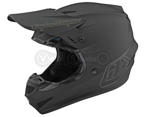 Мотошлем TLD GP Helmet [Mono Black] M (57-58 см)