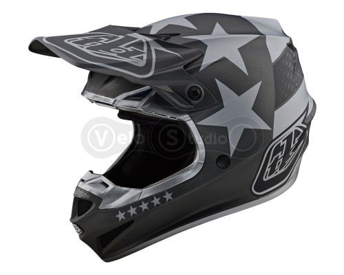 Мотошолом TLD SE4 Polyacrylite Mips [Freedom Black Gray] L (58-59 см)