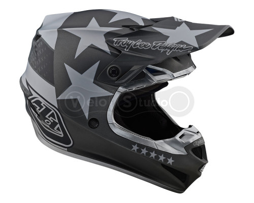 Мотошолом TLD SE4 Polyacrylite Mips [Freedom Black Gray] M (57-58 см)