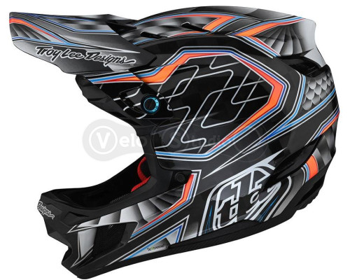 Вело шлем TLD D4 Mips Carbon Helmet [Low Rider Gray] M (57-58 см)