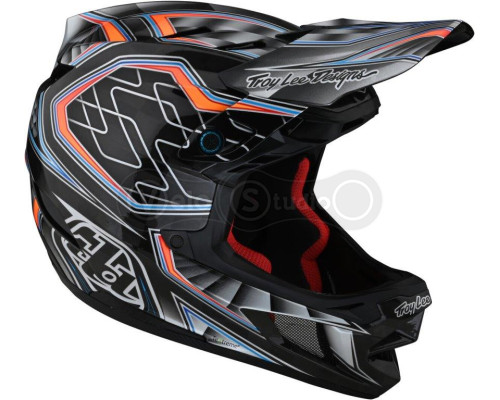 Вело шлем TLD D4 Mips Carbon Helmet [Low Rider Gray] M (57-58 см)