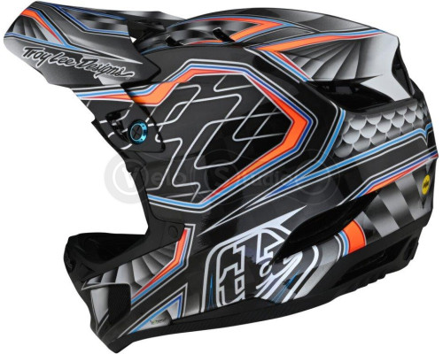 Вело шлем TLD D4 Mips Carbon Helmet [Low Rider Gray] M (57-58 см)