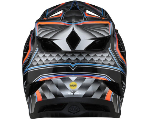 Вело шлем TLD D4 Mips Carbon Helmet [Low Rider Gray] M (57-58 см)