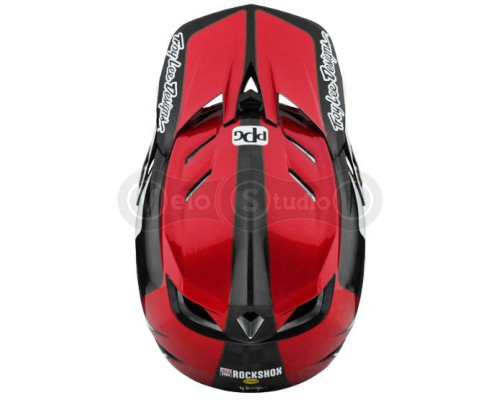Вело шолом TLD D4 Mips Carbon Helmet [Corsa Sram Red] M (57-58 см)