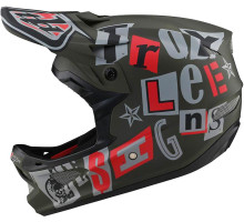 Вело шлем TLD D3 Fiberlite [Anarchy Olive] M (56-57 см)