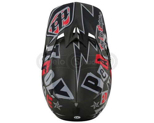 Вело шлем TLD D3 Fiberlite [Anarchy Olive] M (56-57 см)