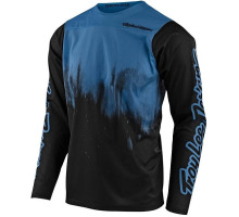Вело джерсі TLD Skyline LS Jersey [Diffuze Blue Bird Black] SM
