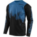 Вело джерсі TLD Skyline LS Jersey [Diffuze Blue Bird Black] SM