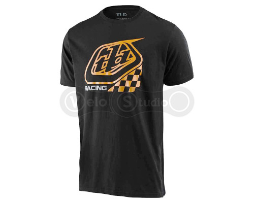 Футболка TLD Precision 2.0 Checkers Tee [Black] SM