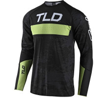 Вело джерсі TLD Sprint Ultra Jersey Grime [Black Glo Green] LG