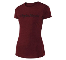 Жіноча футболка TLD WMNS Signature Tee [Maroon] MD