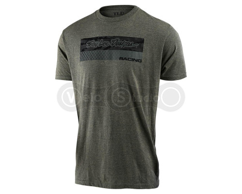 Футболка TLD Racing Block Fade Tee [Sage Black Heather] SM