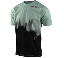 Детское джерси TLD Youth Skyline Air SS Jersey Diffuze Smoke [Green Black] YXL