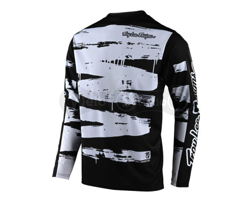 Детская джерси TLD Youth Sprint Jersey Brushed [Black White] YMD