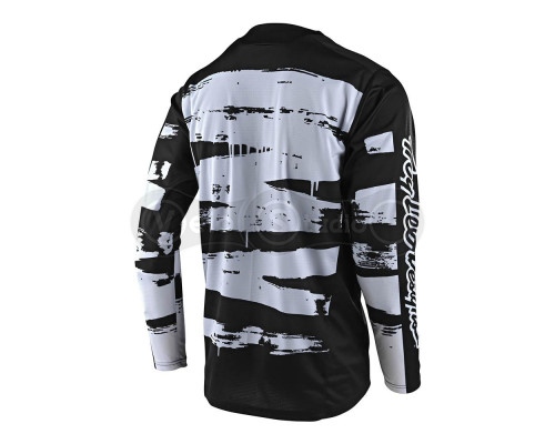 Детская джерси TLD Youth Sprint Jersey Brushed [Black White] YSM