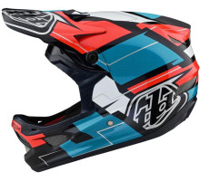 Вело шлем TLD D3 Fiberlite Helmet Vertigo [Blue/Red] S (54-55 см)