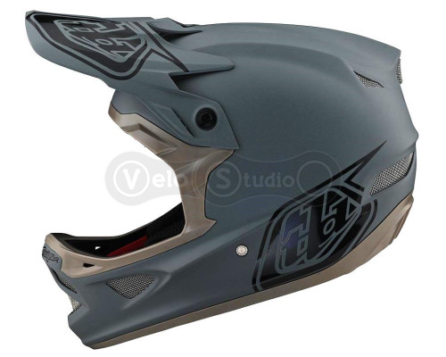 Вело шолом TLD D3 Fiberlite Helmet [Stealth Gray] S (54-55 см)