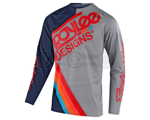 Джерси TLD SE PRO Jersey SECA 2.0 Tilt [Navy Light Gray] SM