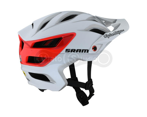 Вело шлем TLD A3 Mips Helmet [Sram White Red] S (53-56 см)