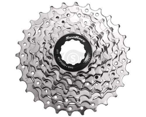 Касета SUN RACE R86 8 швидкостей 11-23T Nickel