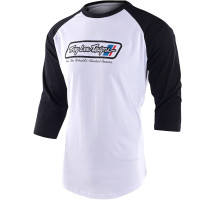 Футболка TLD Go Faster Reglan [White Black] SM