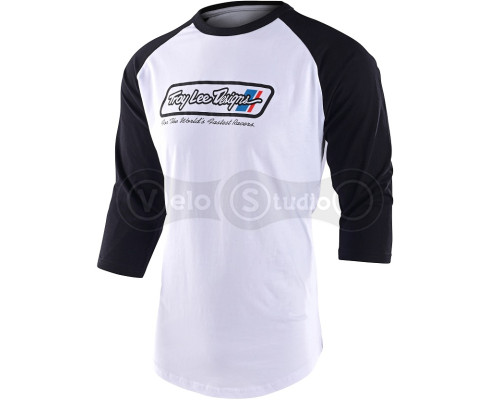 Футболка TLD Go Faster Reglan [White Black] SM