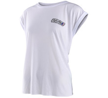 Футболка жіноча TLD Womens Go Faster SS Tee [White] LG