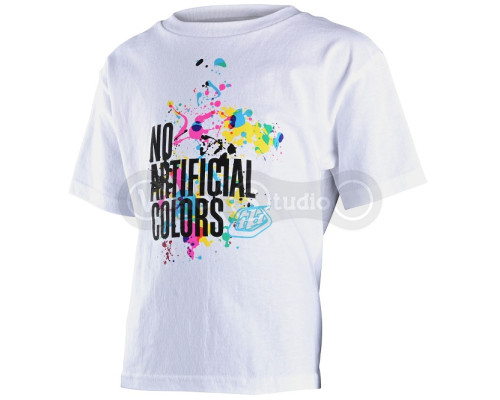 Детская футболка TLD Youth No Artificial Colors SS Tee [White] YSM