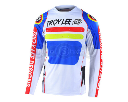 Вело джерсі TLD Sprint Jersey Drop IN [White] MD