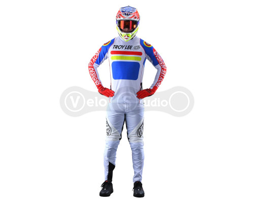 Вело джерсі TLD Sprint Jersey Drop IN [White] XL