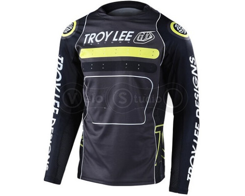 Вело джерсі TLD Sprint Jersey Drop In [Black Green] LG