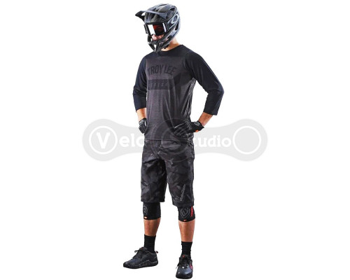 Велошорты TLD Ruckus Short Shell [Spray Camo Black] 30