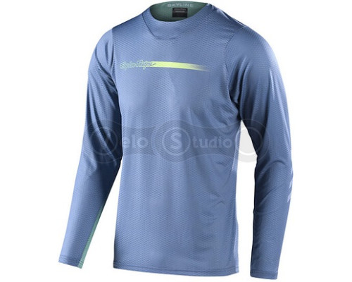 Вело джерси TLD Skyline Air LS Jersey [Channel Gray] LG